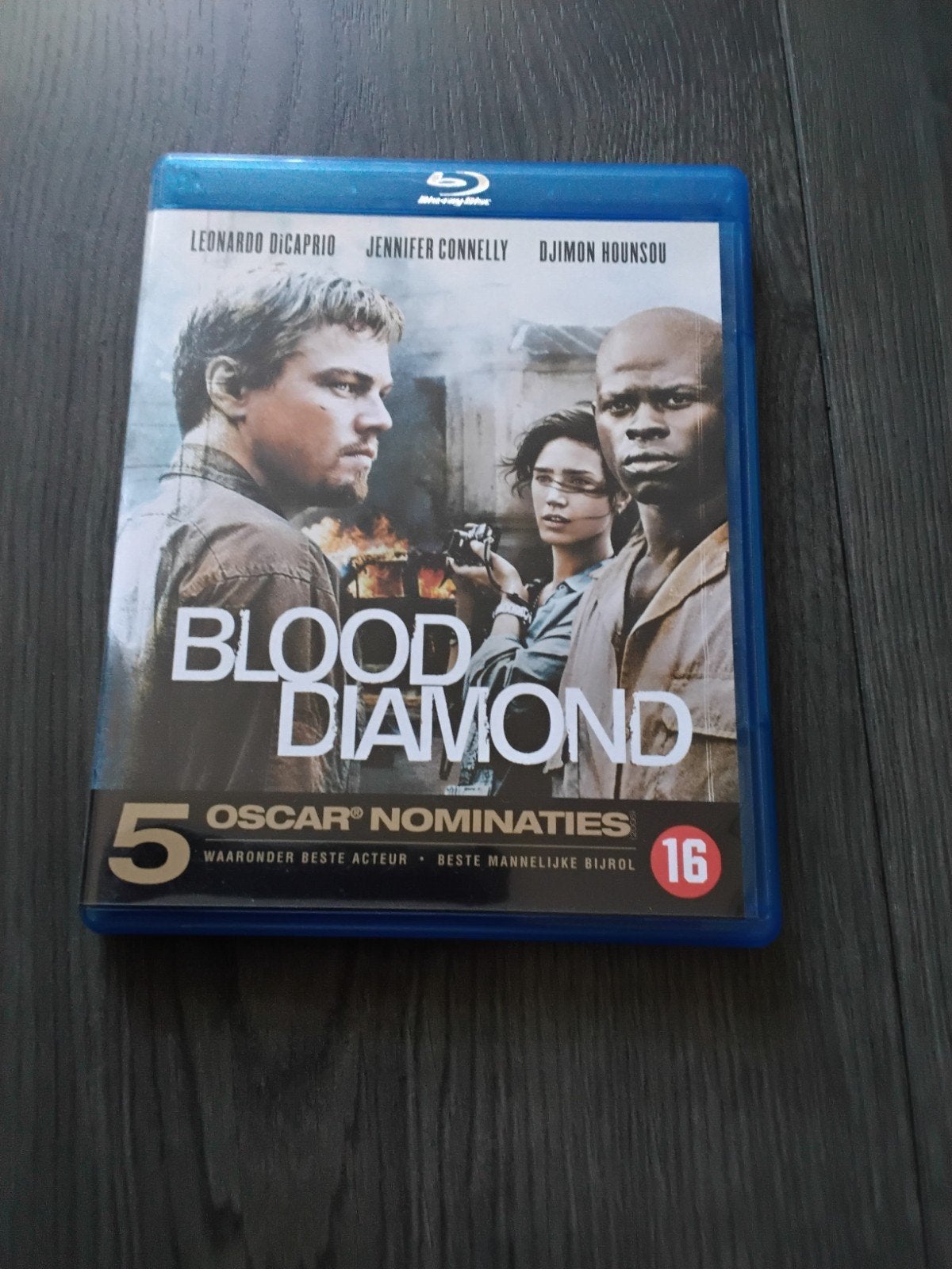 Blood Diamond Blu-ray - Actie/Avontuur met DiCaprio, Ophalen of Verzenden, Zo goed als nieuw, Actie