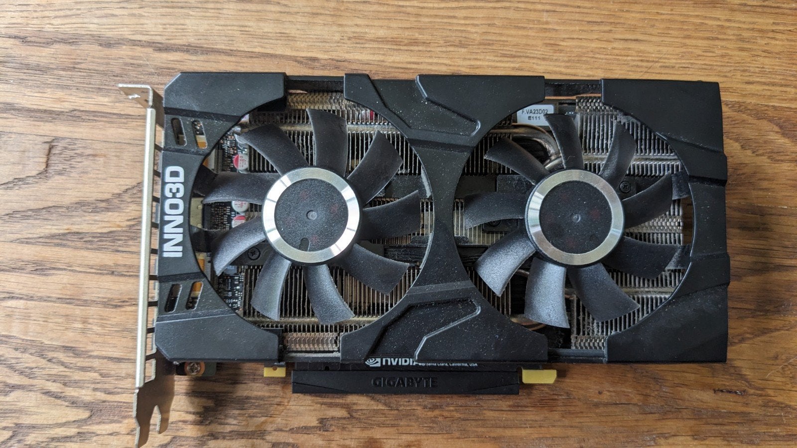 Inno3D GeForce RTX 2070 Twin X2 8GB GDDR6 Videokaart, PCI-Express 3, GDDR6, Ophalen of Verzenden, Zo goed als nieuw