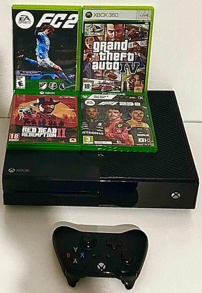 | Xbox One | 500 GB | Games |, Ophalen of Verzenden, Zo goed als nieuw, 500 GB, Met 1 controller