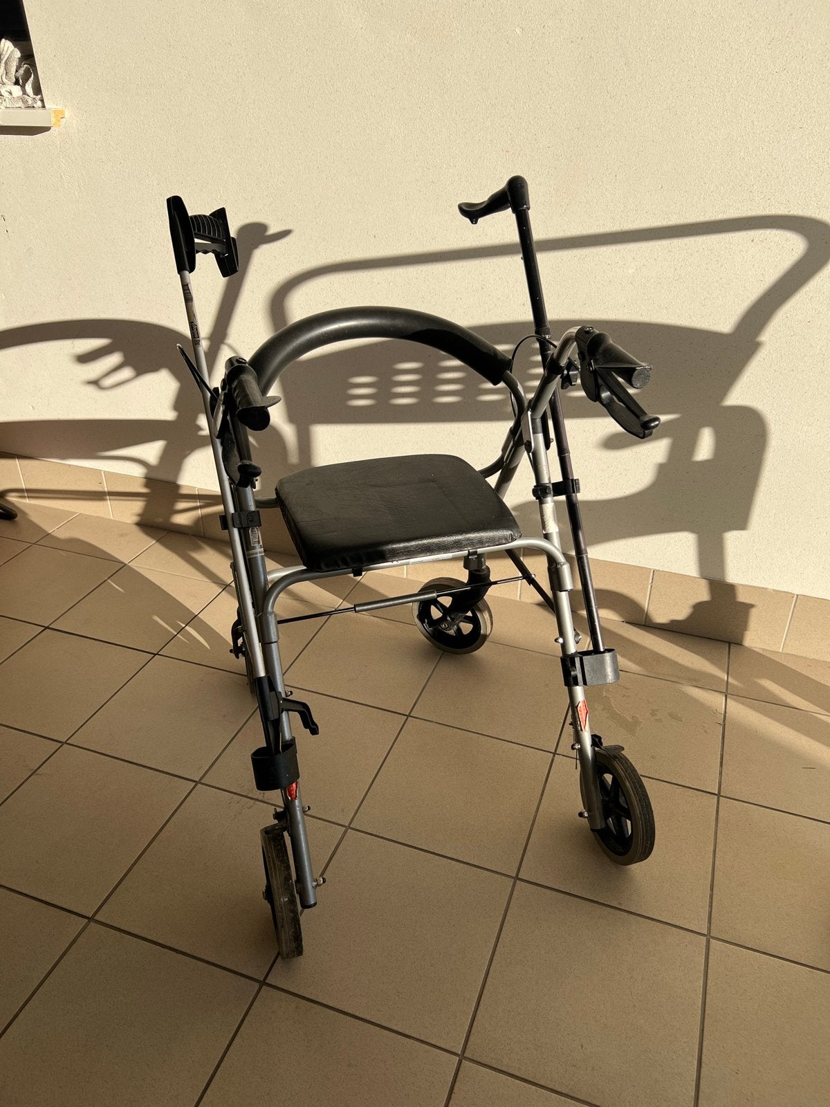 Rollator met zitmogelijkheid, Ophalen, Lichtgewicht, Gebruikt