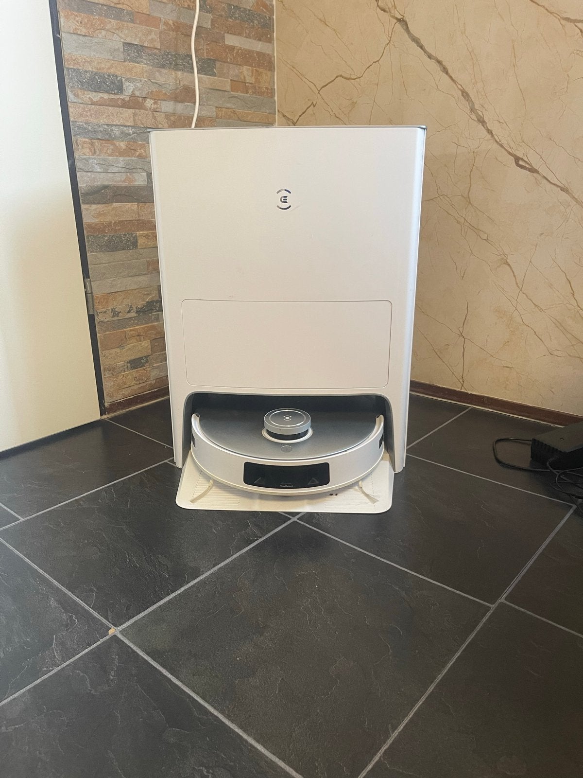 Ecovacs Deebot X1 Omni Robotstofzuiger met Dweilfunctie, Ophalen, Automatisch legen, Robotstofzuiger, Reservoir