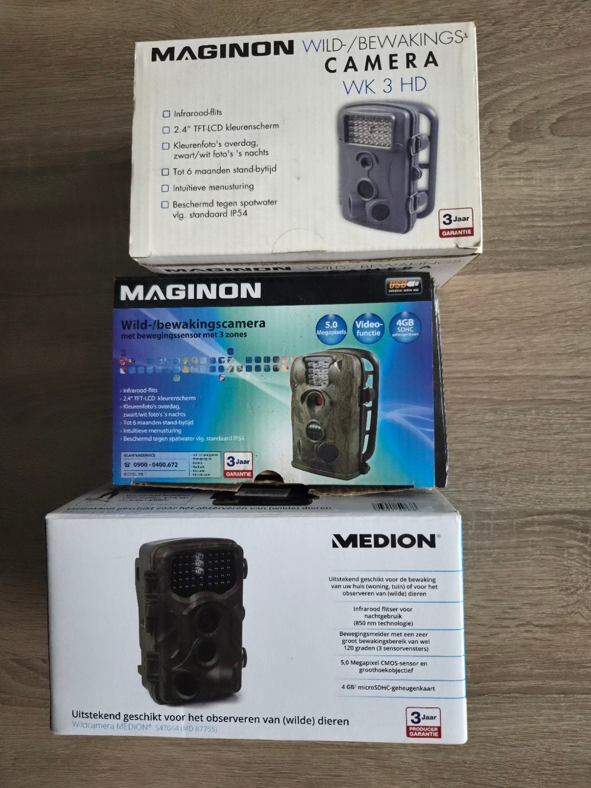 Medion Wildcamera - Leg de natuur vast!, Ophalen, Overige Merken, Geen optische zoom