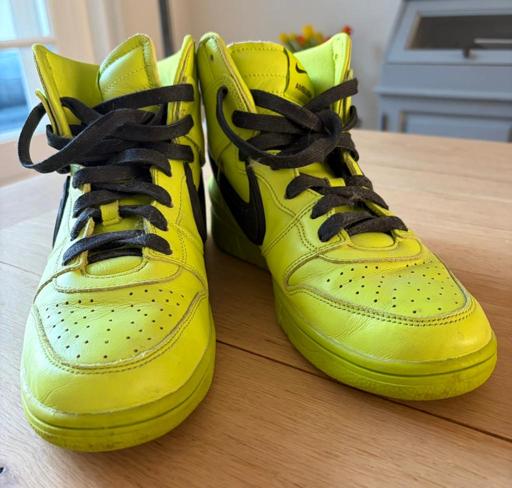 Nike Dunk High Ambush Flash, Ophalen of Verzenden, Zo goed als nieuw, Overige kleuren, Sneakers of Gympen