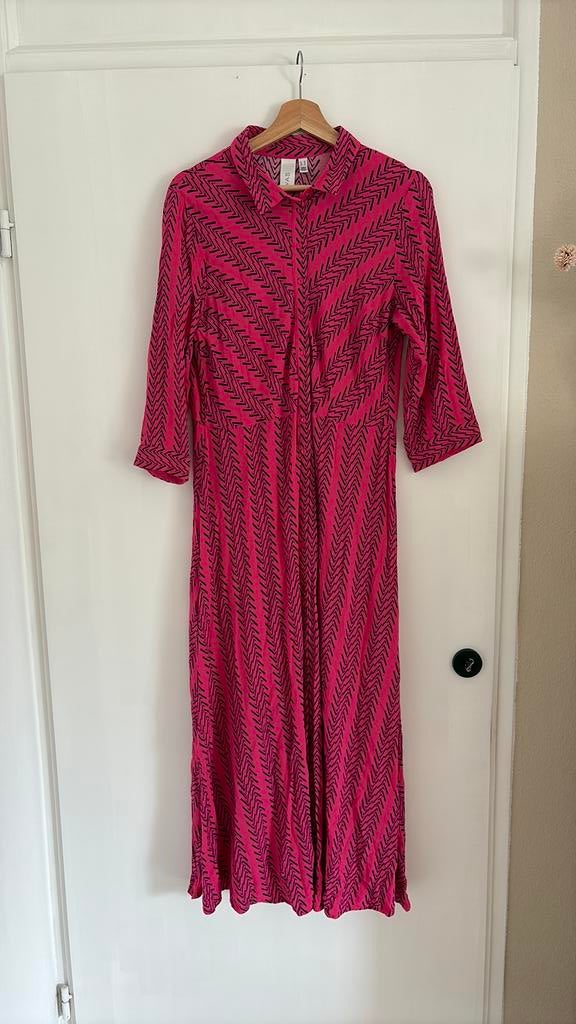Roze jurk Y.A.S., Maat 46/48 (XL) of groter, Ophalen of Verzenden, Zo goed als nieuw, Roze