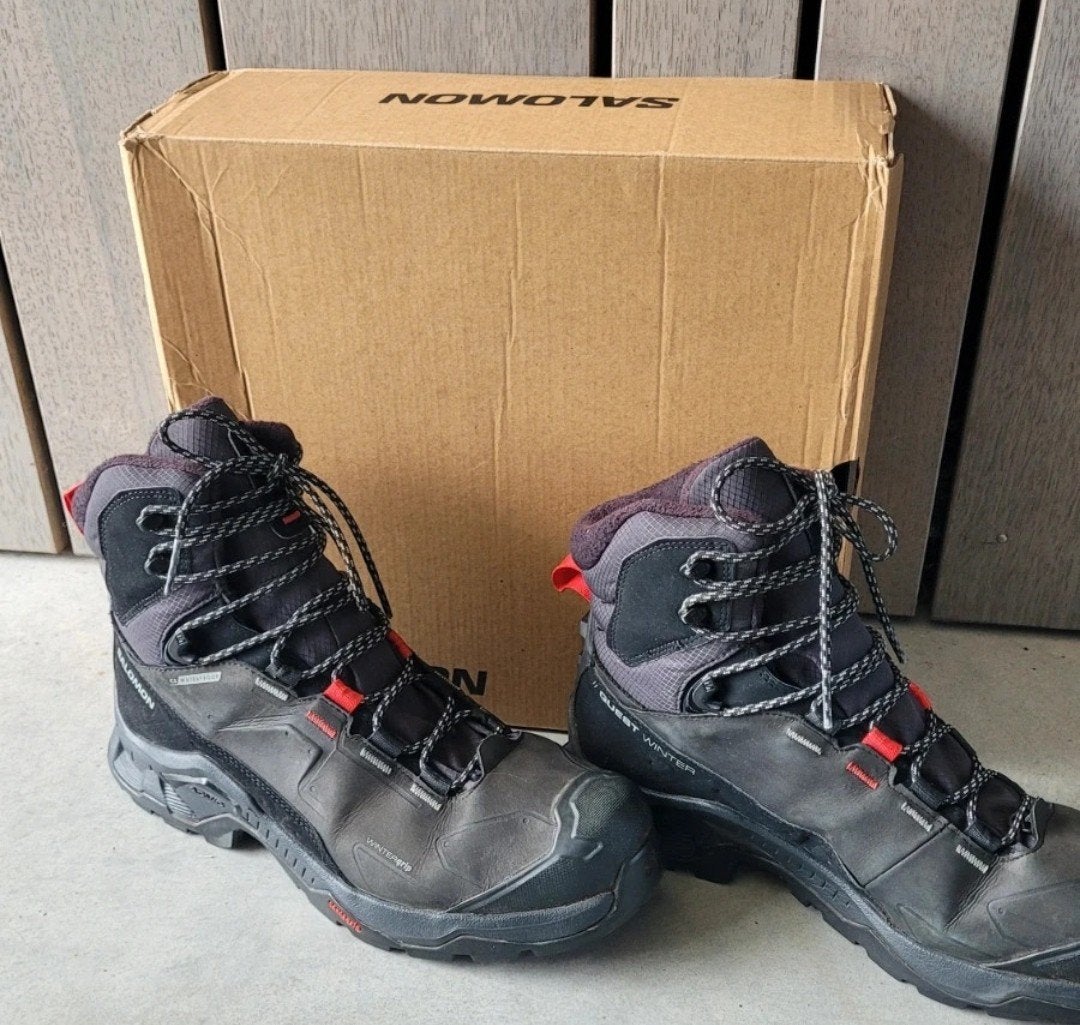 Salomon TS CSWP Heren Winterschoenen Maat 44 2/3, Ophalen of Verzenden, Zo goed als nieuw, Schoenen