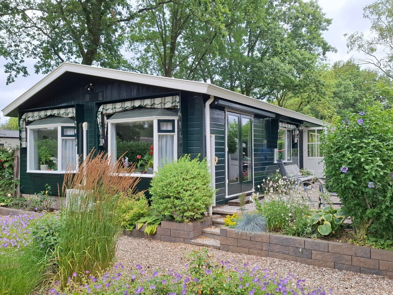 TK dubbel chalet met mooie tuin en vrij uitzicht op weiland, Tot en met 4