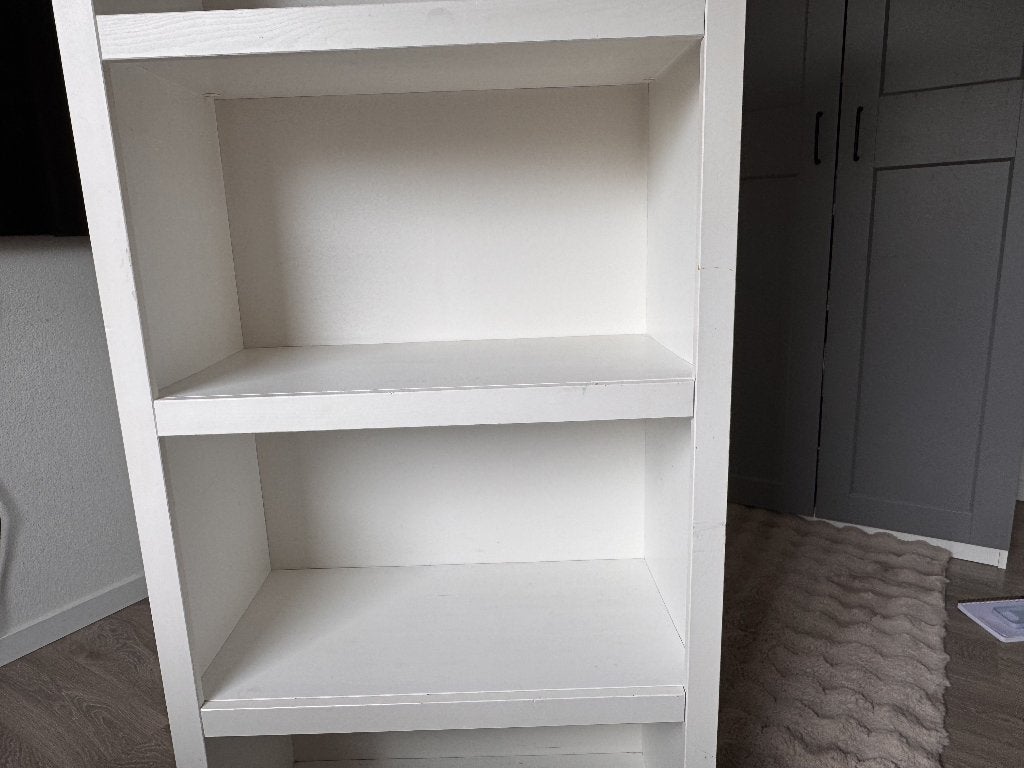 Boekenkast, LifeTime, wit, Huis en Inrichting, Ophalen, Met plank(en), Minder dan 50 cm, Gebruikt