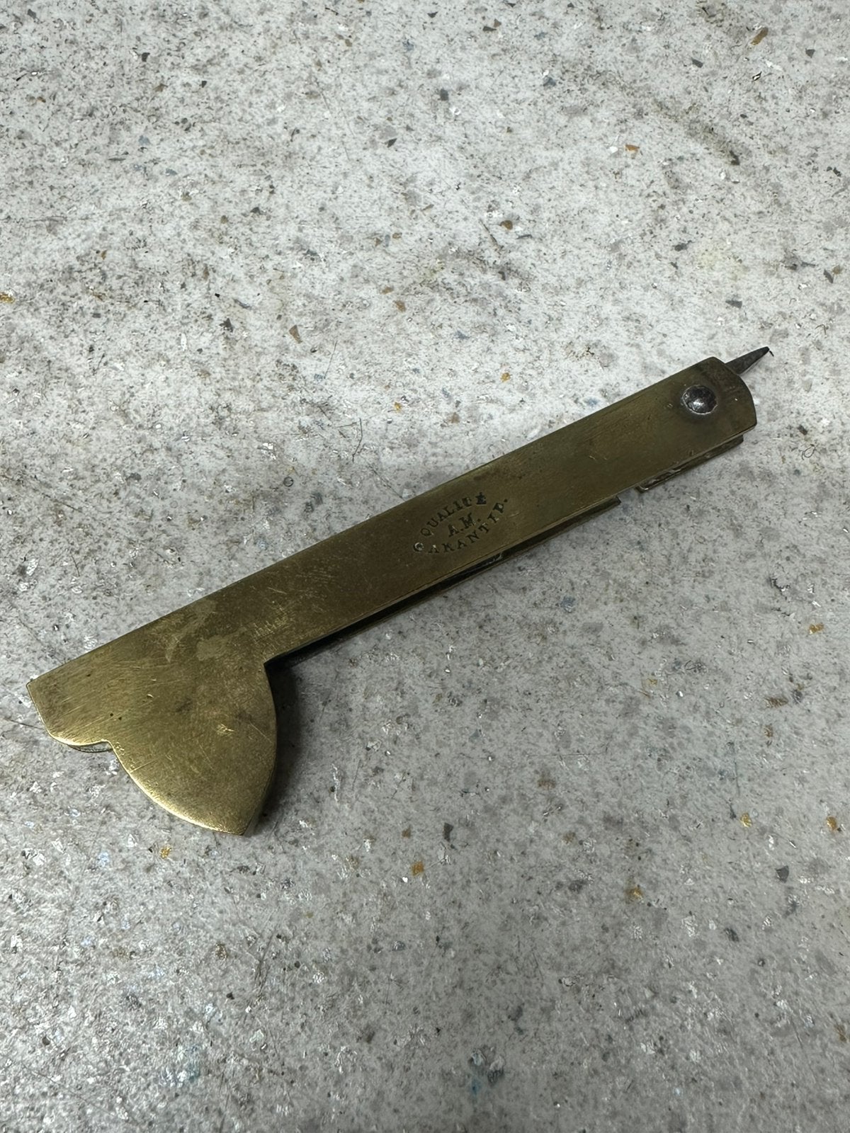 Oud gereedschap aderlatingsmes, Ophalen of Verzenden