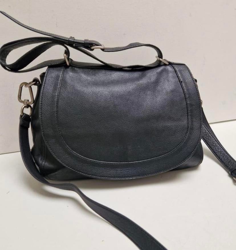 Liebeskind zwarte leren tas, Ophalen of Verzenden, Gebruikt, Zwart