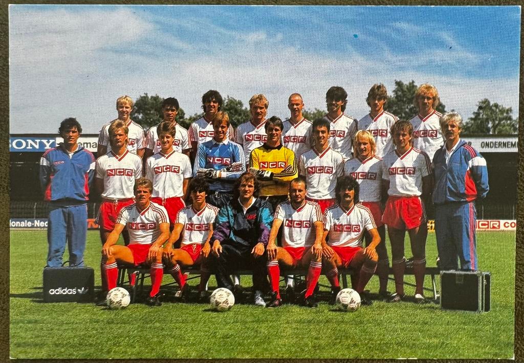 FC Twente teamlaart 1988-1989, Ophalen of Verzenden, Zo goed als nieuw, F.C. Twente, Spelerskaart