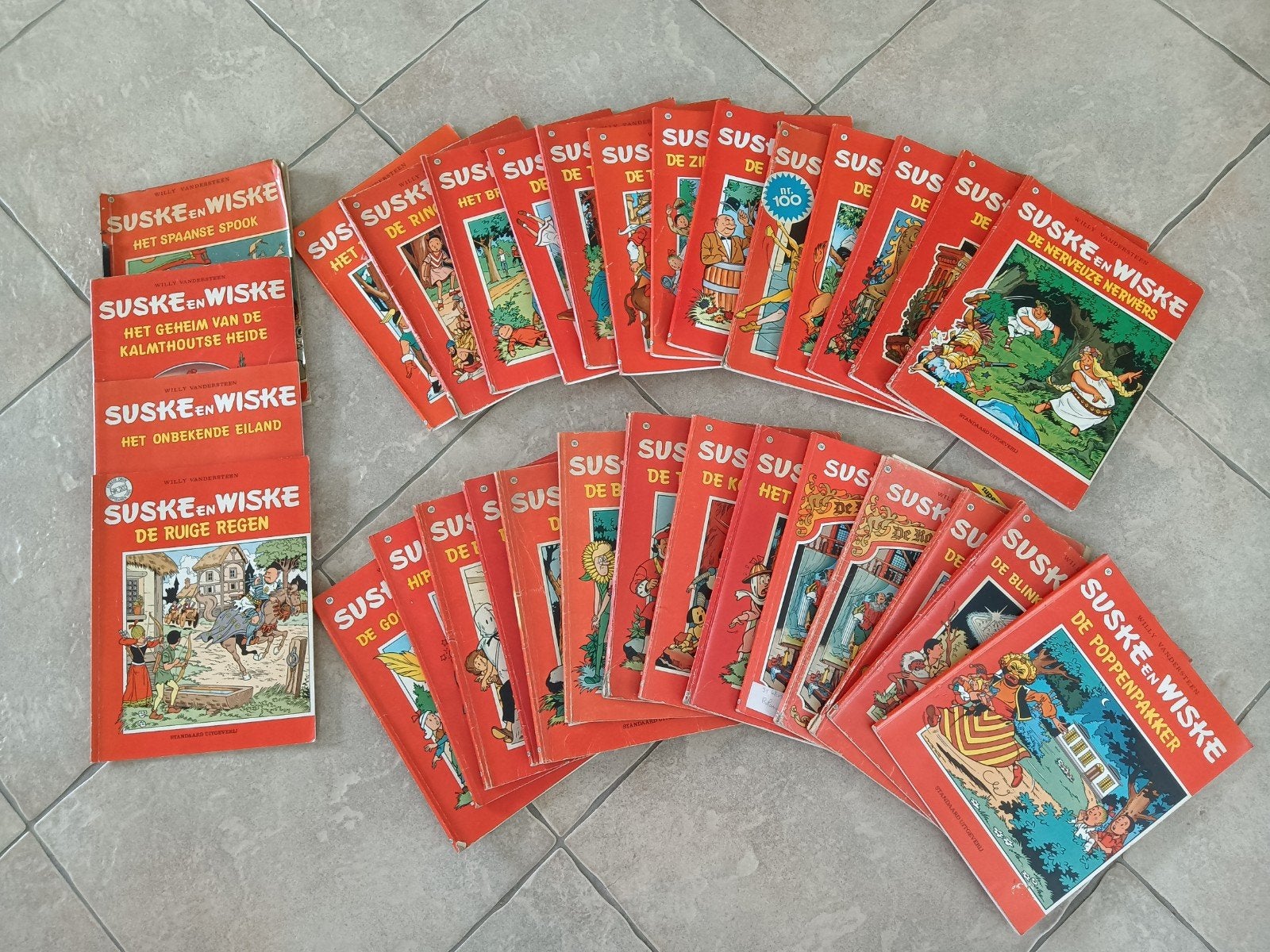 Suske en Wiske stripboeken, Meerdere stripboeken, Ophalen, Gelezen