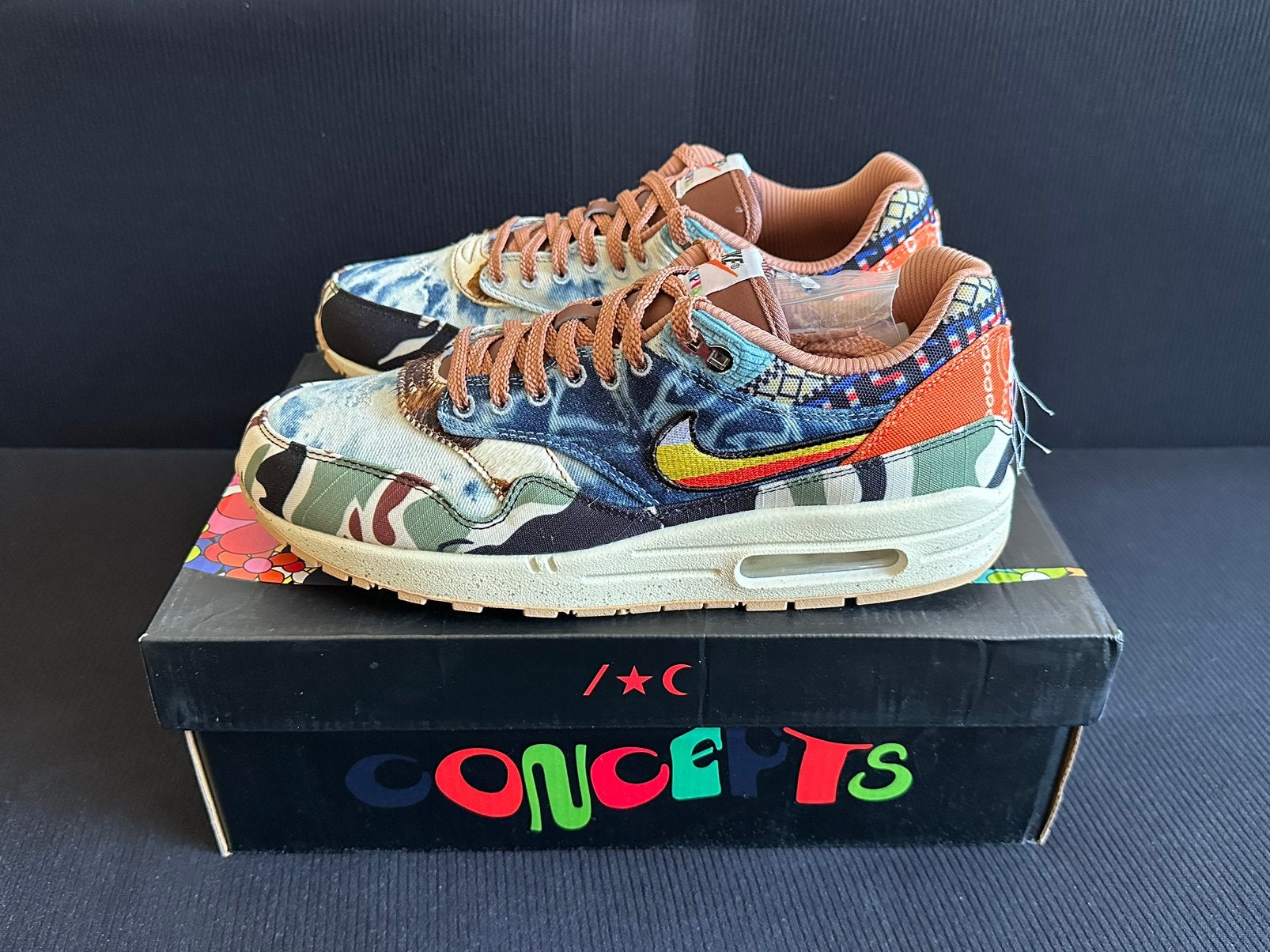 Concepts x Nike Air Max 1 / “Heavy” / Maat 43, Kleding | Heren, Schoenen, Overige kleuren, Nieuw, Ophalen of Verzenden, Sneakers of Gympen