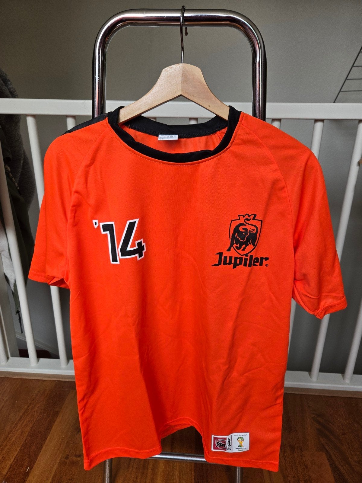 Oranje Jupiler T-shirt Maat L - Perfect voor het WK!, Verzamelen, Biermerken, Ophalen of Verzenden, Zo goed als nieuw, Kleding