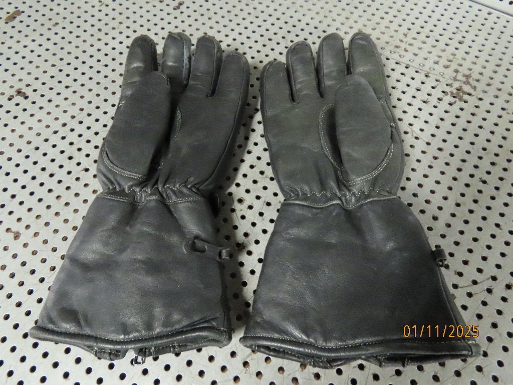 Paar motorhandschoenen zwart leder Hipora Handschoenen, Ophalen of Verzenden, Hipora, Hipora, Handschoenen