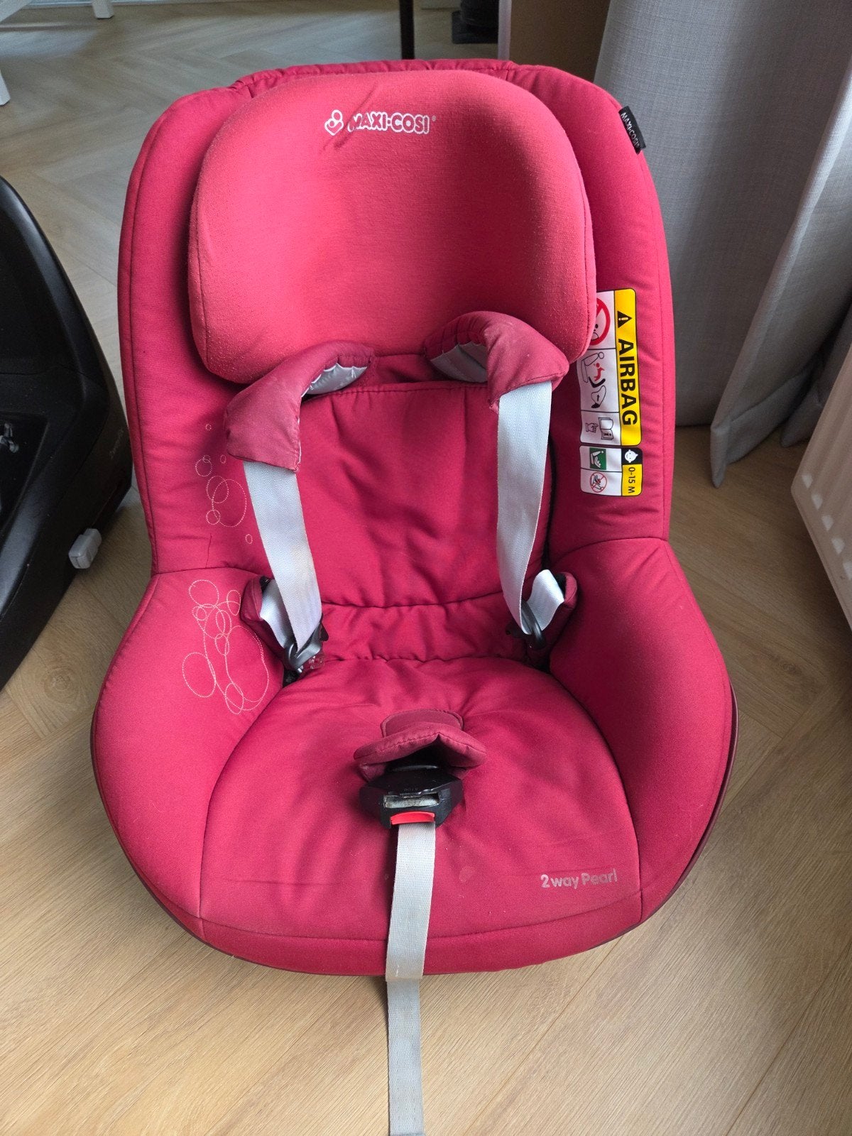 Maxi-Cosi 2way Pearl autostoel met 2wayFix base, Kinderen en Baby's, Autostoeltjes, Ophalen, Gebruikt, 0 t/m 18 kg, Verstelbare rugleuning
