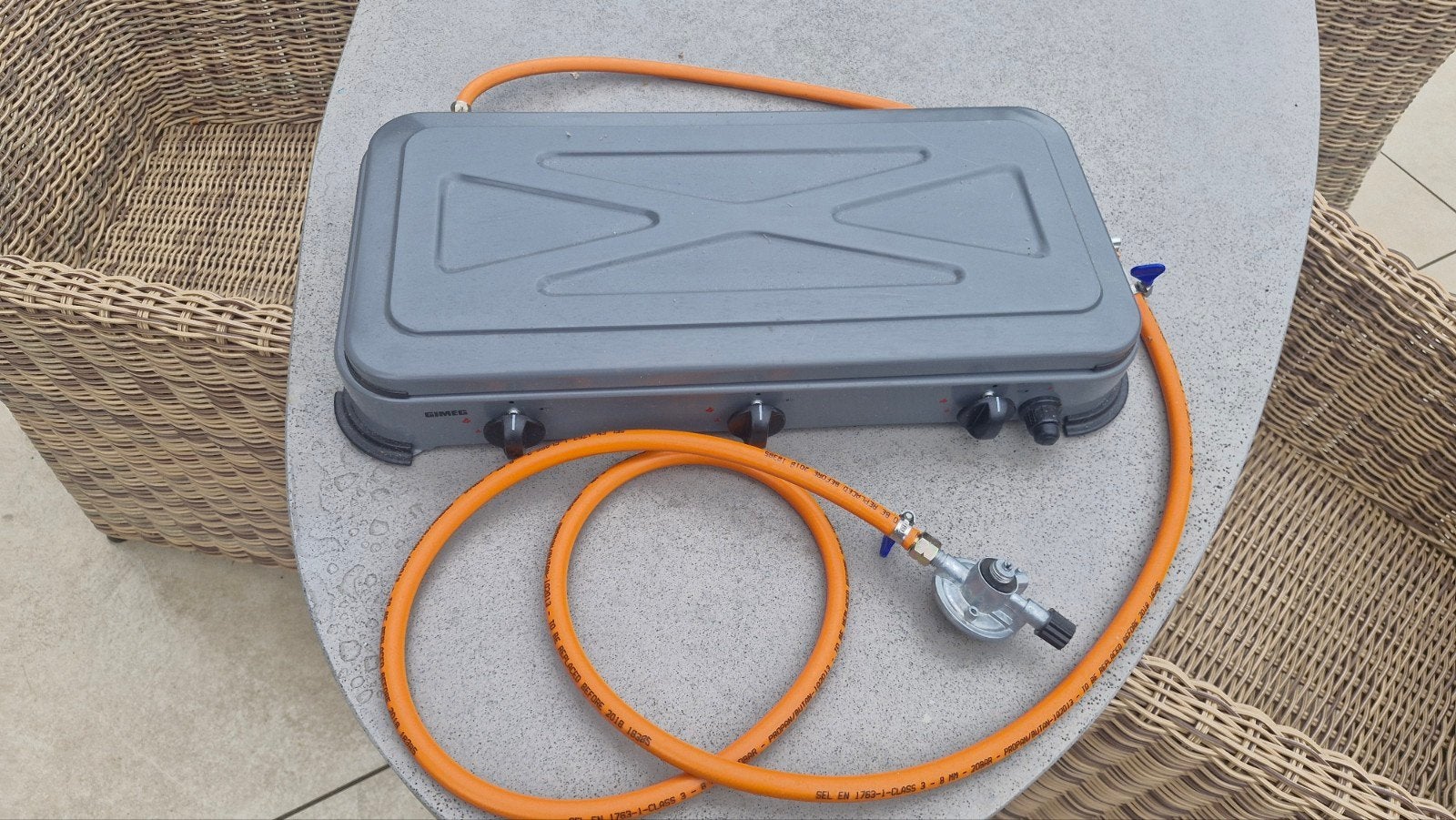 Gasstel met defecte ontsteking, 60 cm of meer, 3 kookzones of minder, Ophalen of Verzenden, Gas