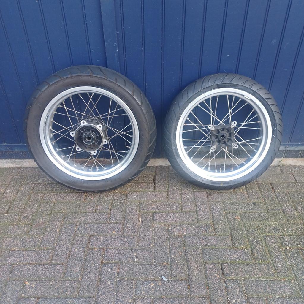 Honda Dominator supermotard wielen supermoto velgen nx650, Motoren, Ophalen of Verzenden