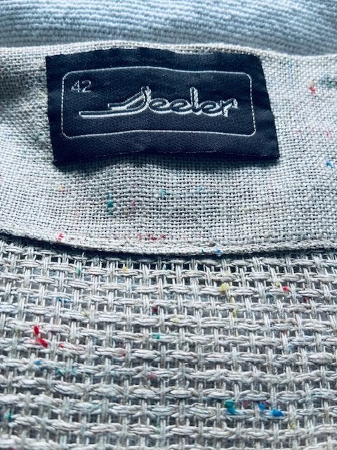 Seeler 4-delig vintage damespak : blazer, broek, rok, top, Ophalen of Verzenden, Gedragen, Maat 38/40 (M)