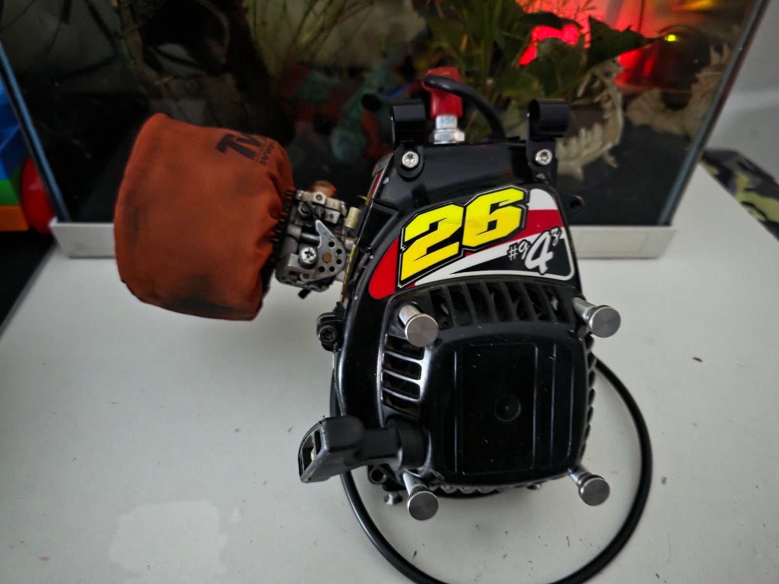 Zenoah 26cc g4z stage 3 ( fg hpi losi mcd hormann elcon )., Ophalen of Verzenden, Overige schalen, Benzine, Onderdeel