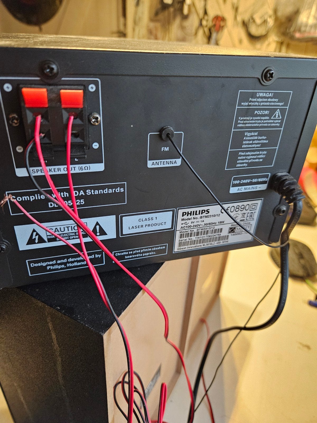 Philips BTM2310/12 micromuzieksysteem (mini-hifi-set) met on, Ophalen of Verzenden, Minder dan 60 watt, Overige merken