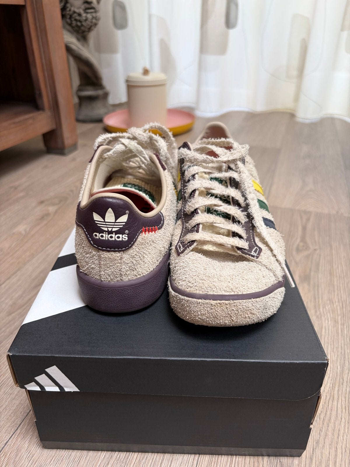 Adidas Grand Court 2.0 Brain Dead Sneakers Maat 7.5, Ophalen of Verzenden, Zo goed als nieuw, Overige kleuren, Sneakers of Gympen