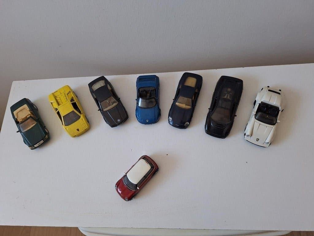 8 modelauto's Shell Maisto en 1 modelauto Welly, Ophalen of Verzenden, Zo goed als nieuw, Auto