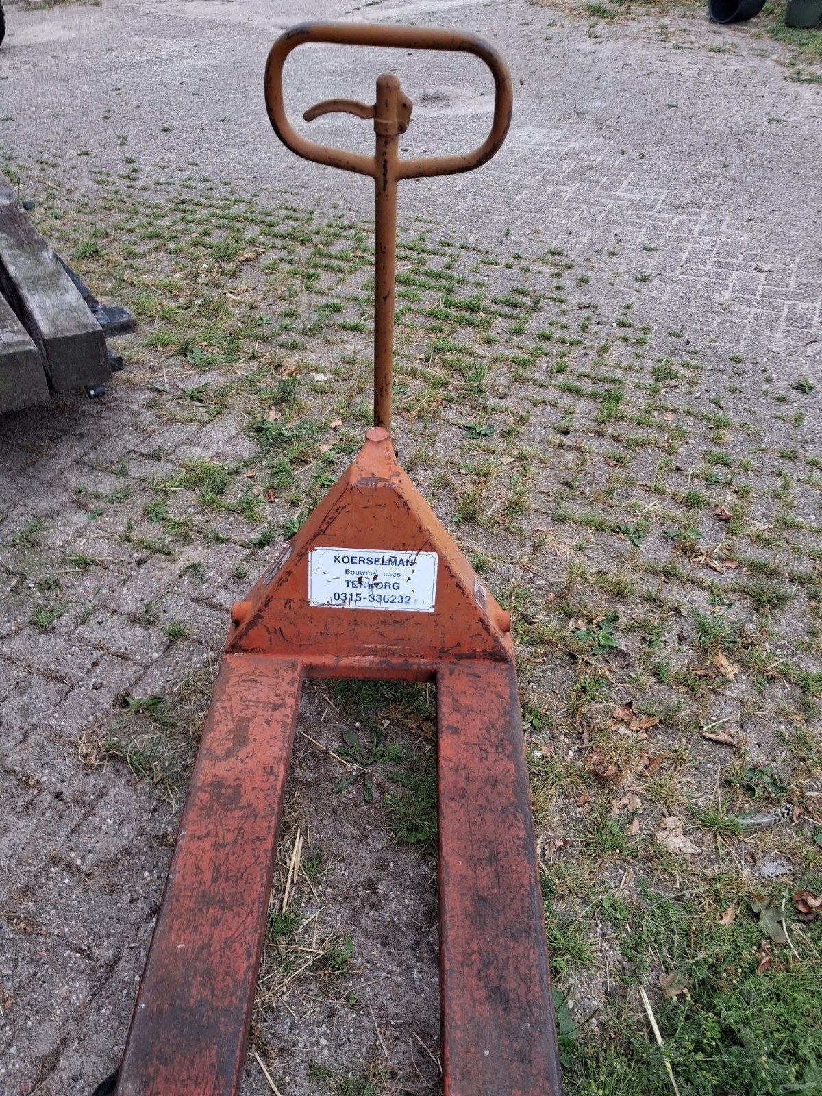 Mooie palletwagen pompwagen, Ophalen of Verzenden