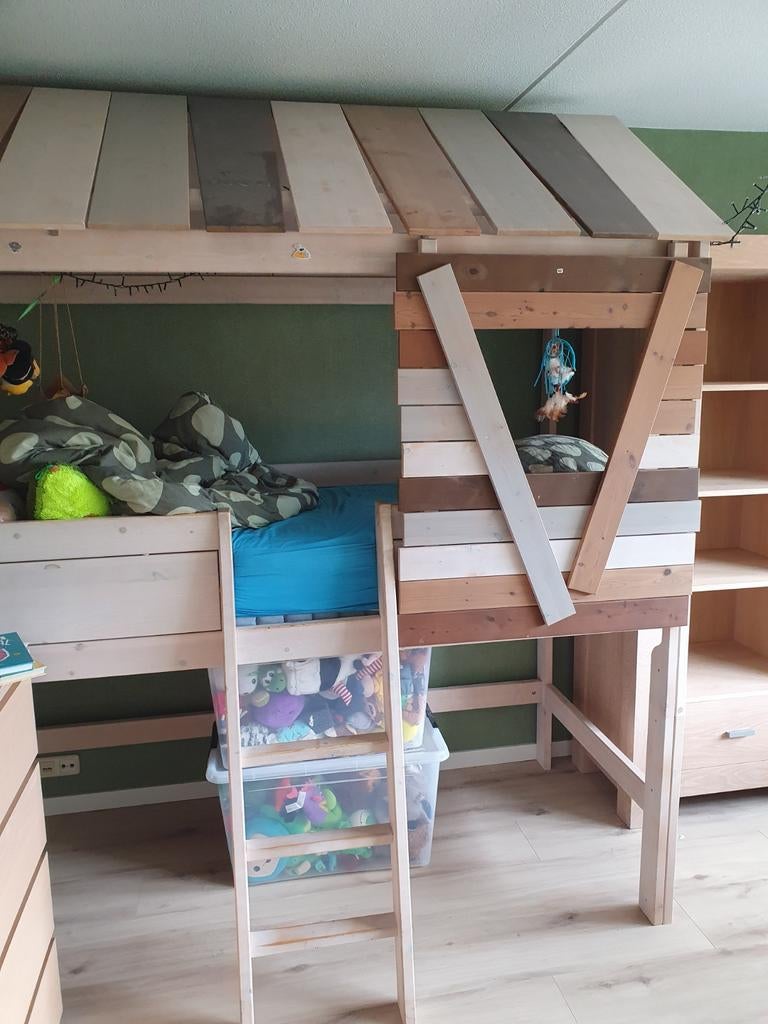 Lifetime hoogslaper boomhut bed, Ophalen, Gebruikt, Hoogslaper