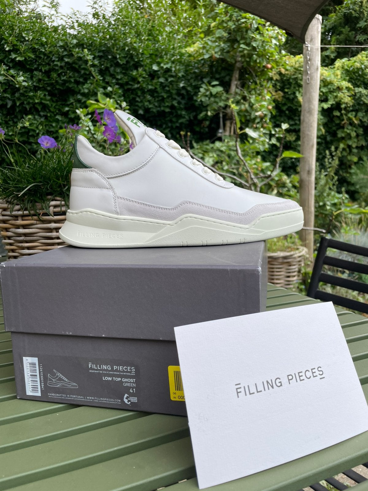 Filling Pieces Sneakers van kalfsleer, Ophalen of Verzenden, Nieuw, Wit