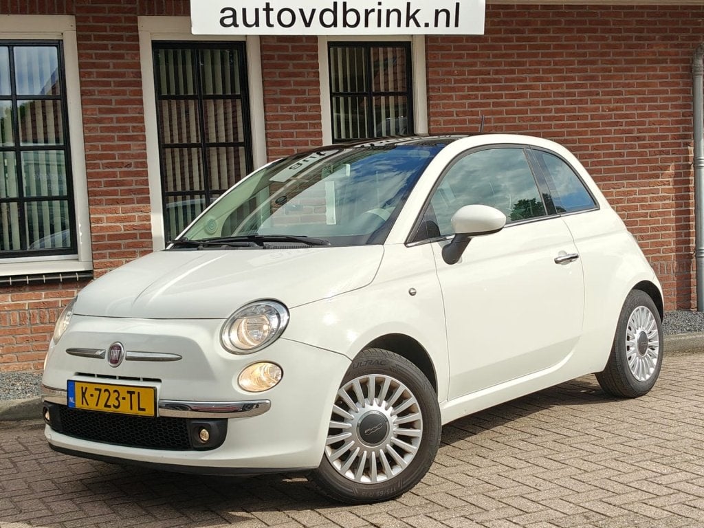 Fiat 500 1.2 Lounge, PANO / AIRCO / NIEUWE APK (bj 2012), Auto's, Fiat, Euro 5, Gebruikt, 1242 cc, 4 cilinders