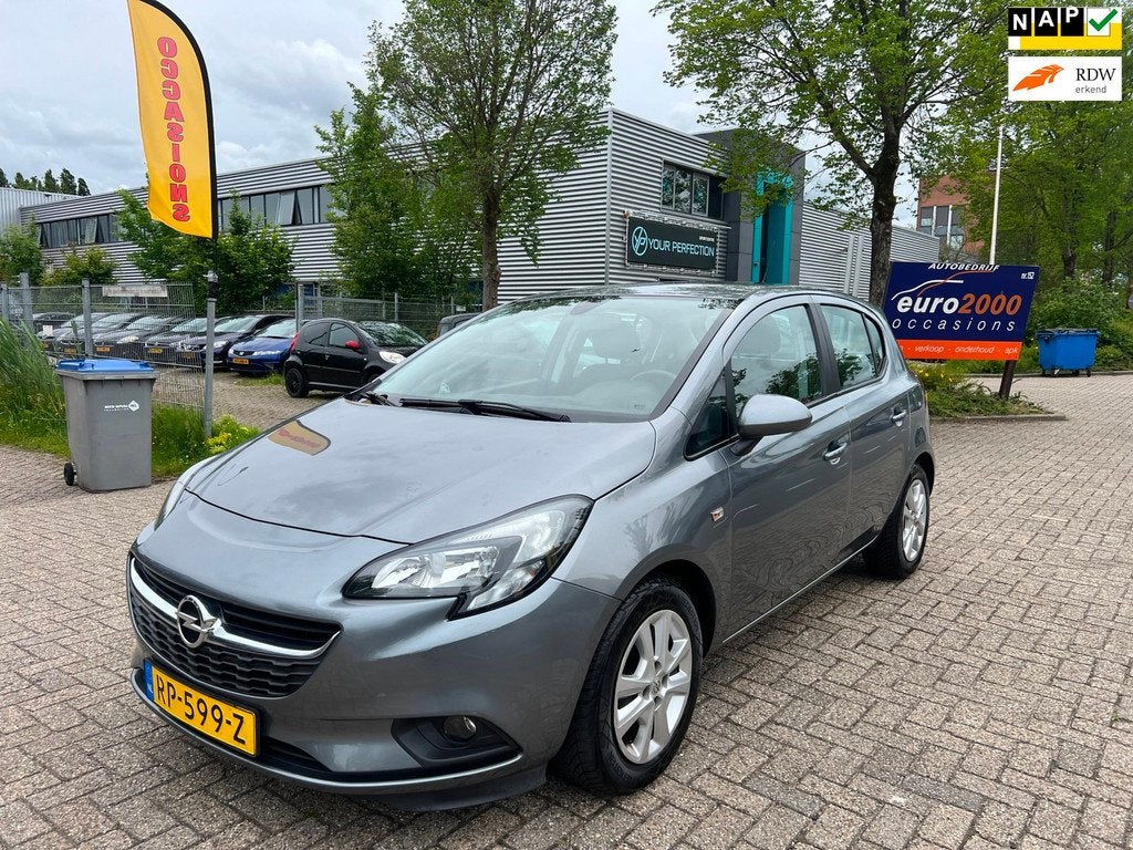 Opel Corsa 1.0 Turbo Edition - AIRCO - 2018 - NETJES - NAP !, Voorwielaandrijving, Stof, Gebruikt, 49 €/maand
