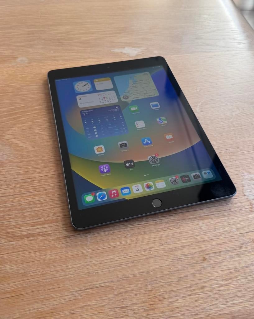 Apple iPad 9 (2021) 64gb | space grey | nette staat, Computers en Software, Apple iPads, 10 inch, Apple iPad, Zwart, 1 park way apple