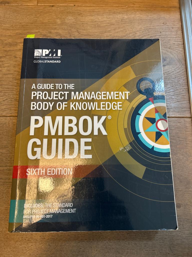 PMI book PMBOK guide sixth edition, Ophalen of Verzenden