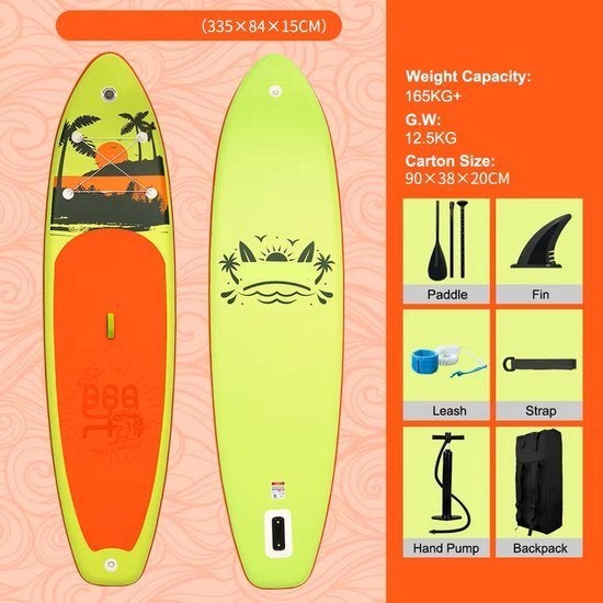 Supboard - Paddle Board - Peddelplank - Surfplank - Opblaasb, Corvance B.V., Verzenden, Nieuw, Corvancebol@gmail.com