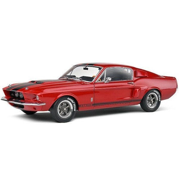 Ford Shelby GT500 1967 Rood Modelauto 1/18 Solido, Hobby en Vrije tijd, Modelauto's | 1:18, Solido, Auto, Solido, Nieuw