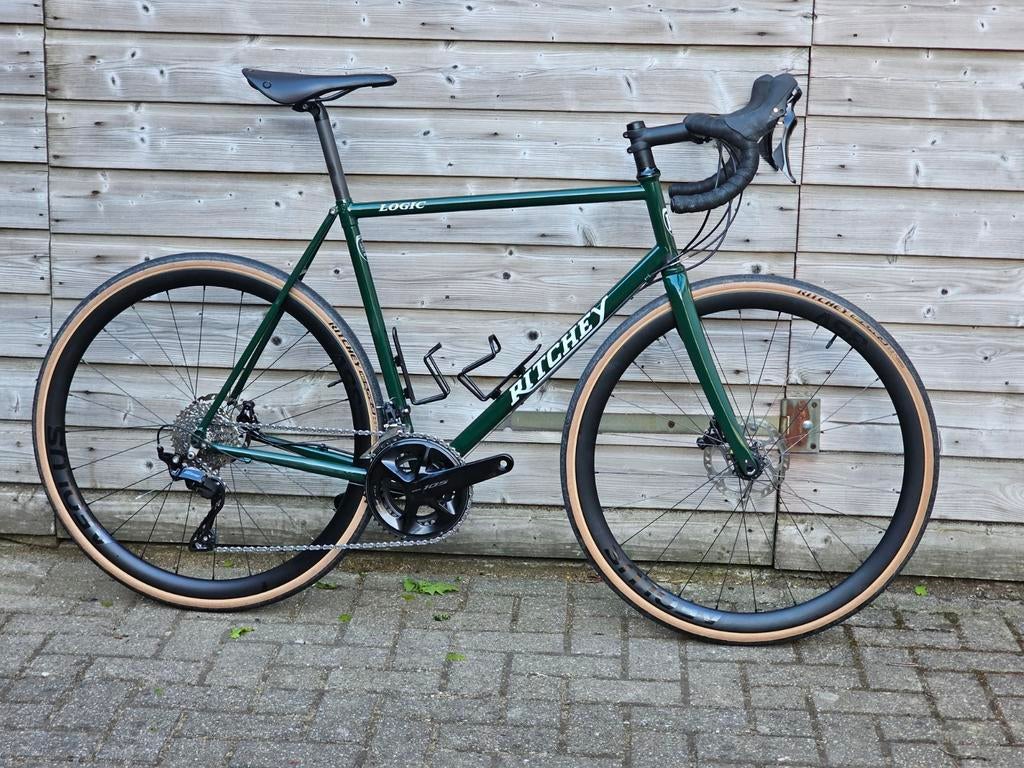 Ritchey Logic Road disc maat 57 "steel-is-real" racefiets, 28 inch, Staal, Heren, Zo goed als nieuw