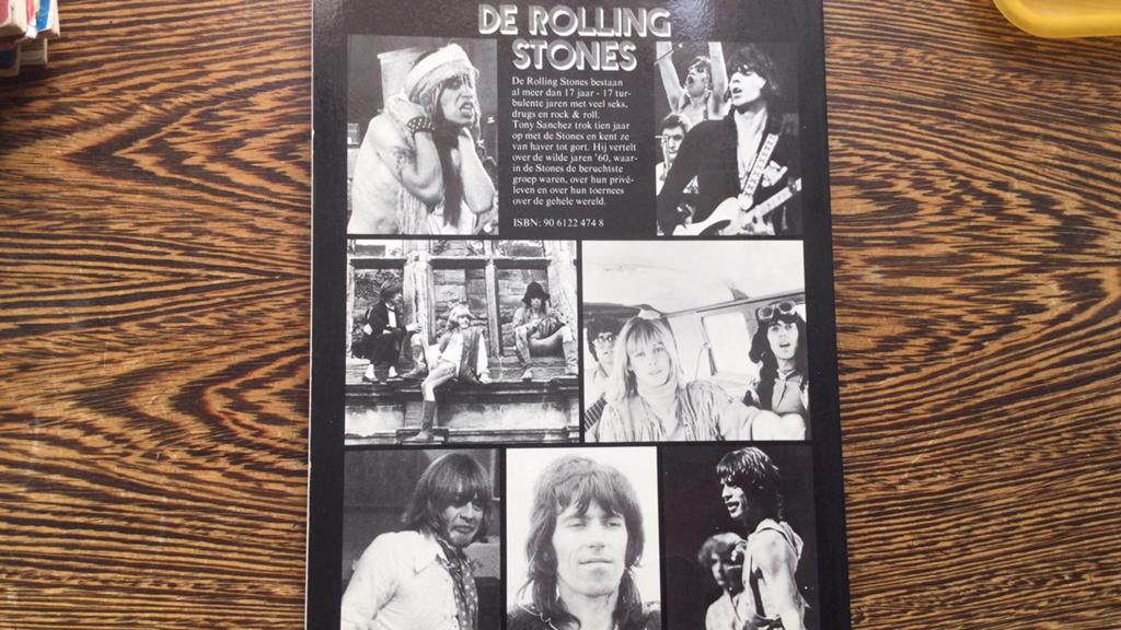 De rolling stones Tony sanchez, Ophalen of Verzenden