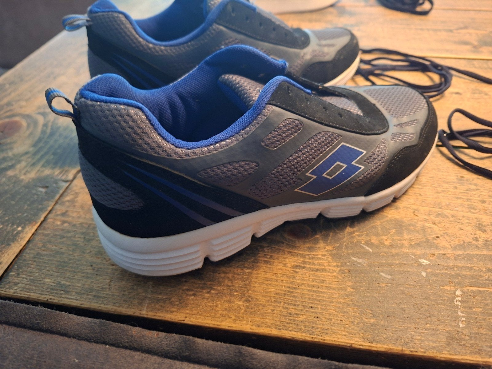 Lotto Sportschoenen Maat 41 - Grijs/Blauw, Lotto, Overige kleuren, Ophalen of Verzenden, Sneakers of Gympen