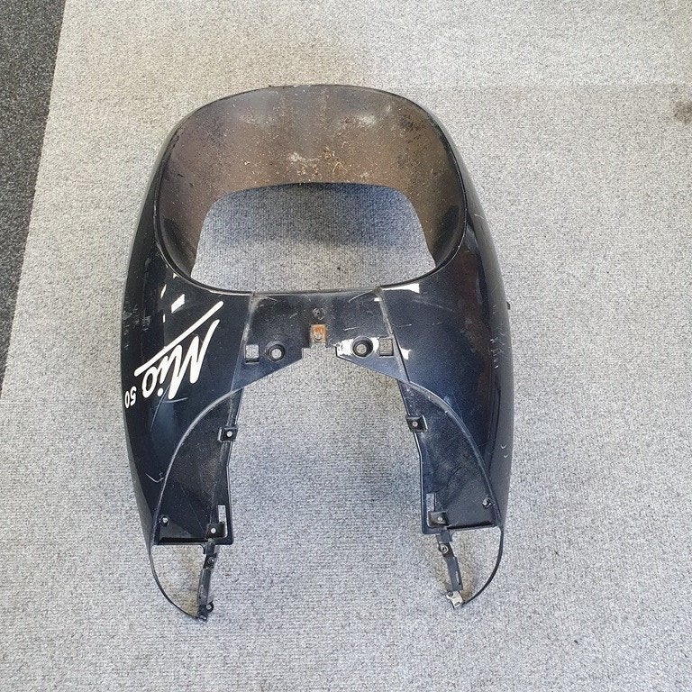 Voorkap Sym Mio 50 zwart origineel gebruikt kap kappen, Ophalen of Verzenden, Gebruikt, Kap, SYM