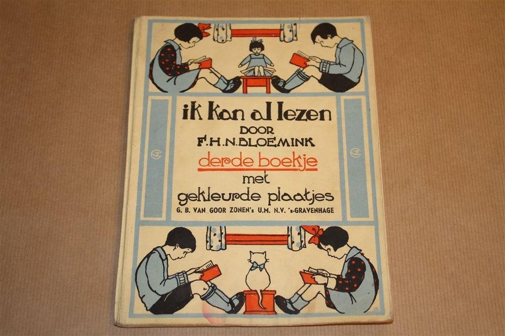Ik kan al lezen - Derde boekje - Ca 1925, Boeken, Ophalen of Verzenden, Gelezen