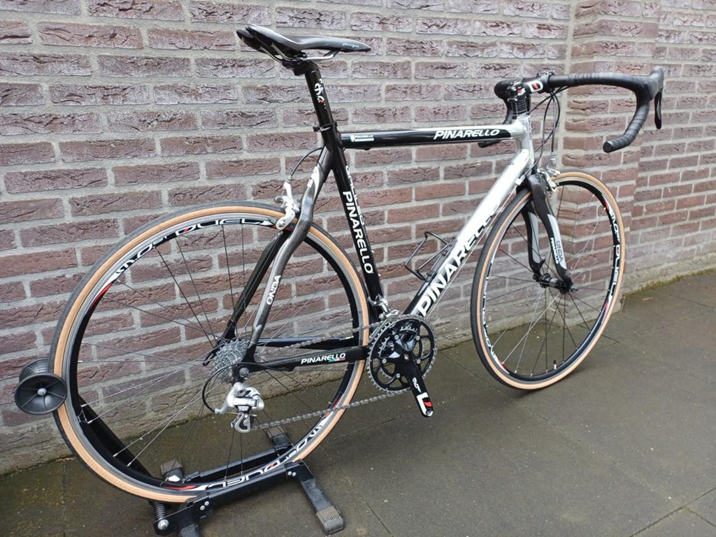 Pinarello Galileo Campagnolo zeer nette staat!!, Fietsen en Brommers, Fietsen | Racefietsen, Carbon, Zo goed als nieuw, Meer dan 20 versnellingen