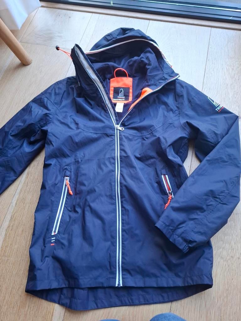 Tribord jas windjack maat S 36, Tribord, Blauw, Ophalen of Verzenden, Zo goed als nieuw