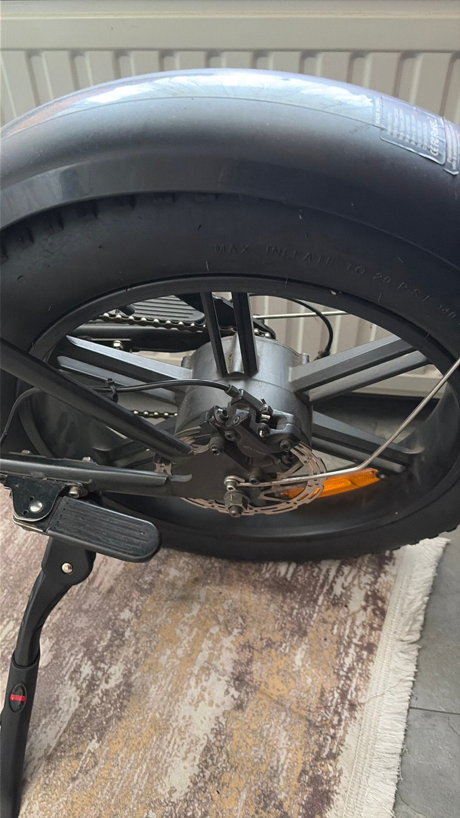 V20 pro achterwiel rode stekker met E 040 storing, Ophalen of Verzenden, Gebruikt