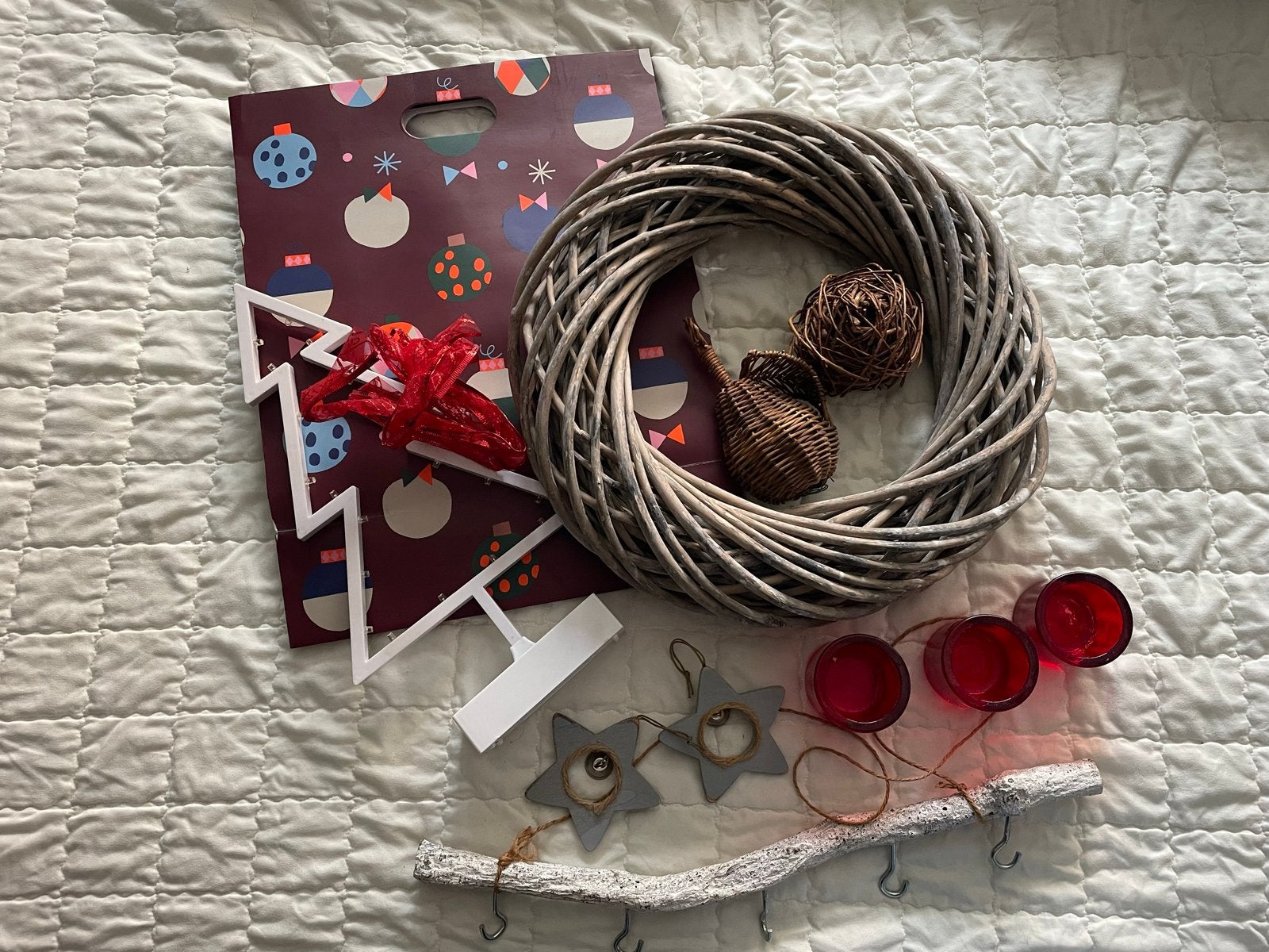 Kerstdecoratie pakket, Diversen, Ophalen of Verzenden, Gebruikt