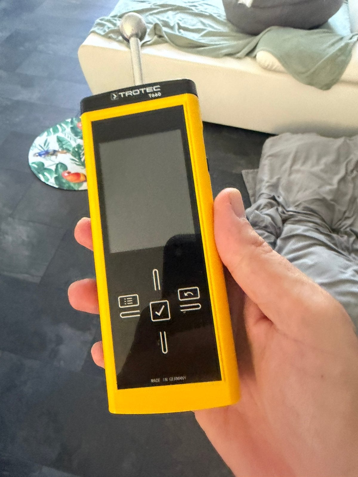 Trotec T660 Professionele Vochtmeter (Defecte aan/uit-knop), Doe-het-zelf en Verbouw, Meetapparatuur, Ophalen of Verzenden, Gebruikt