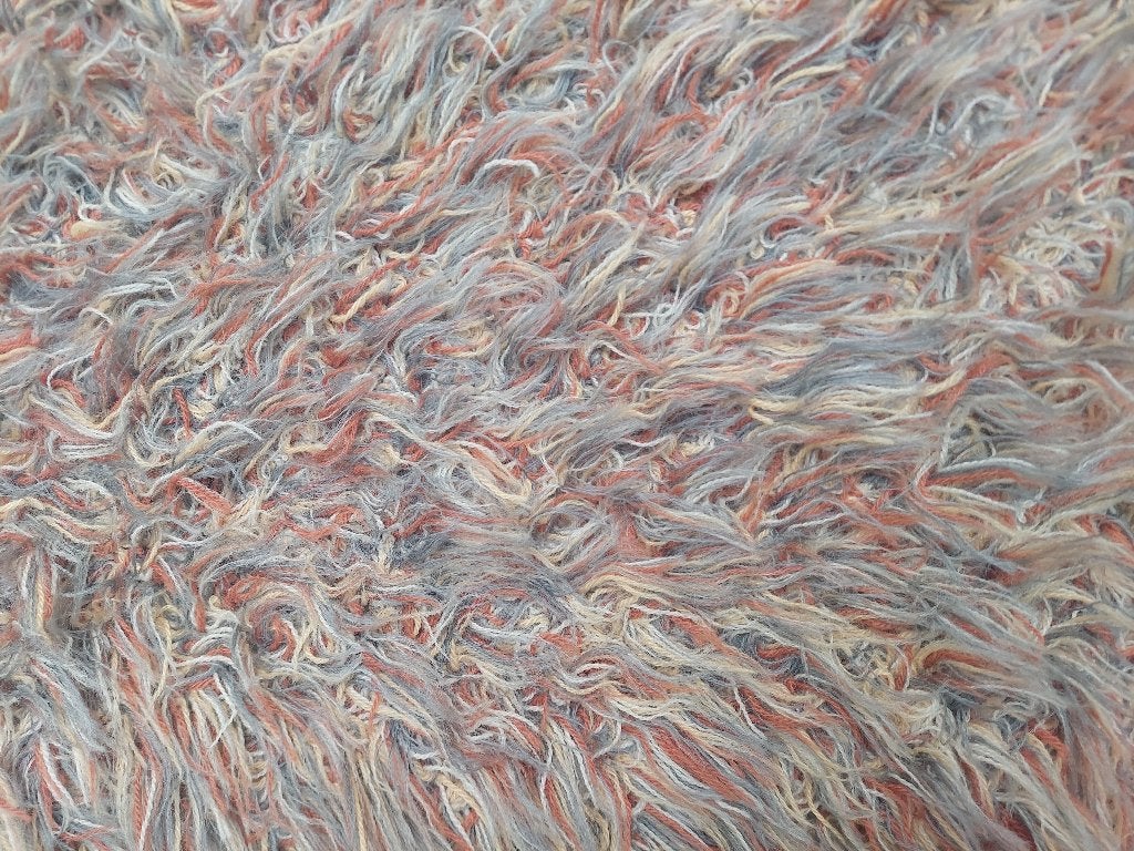 wollen vloerkleed, Ophalen, Grijs, Zo goed als nieuw, 200 cm of meer