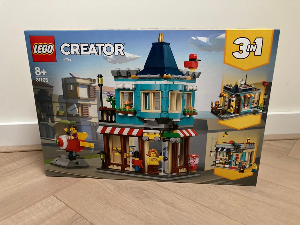 Lego 31105 Creator woonhuis en speelgoedwinkel, Lego, Nieuw, Ophalen of Verzenden, Complete set