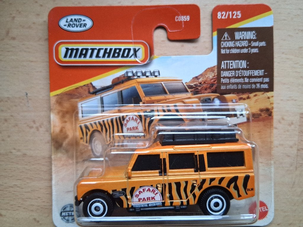 Matchbox Land Rover II Wagon '66 Safari Park - 82 /125, Ophalen of Verzenden, Nieuw, Auto