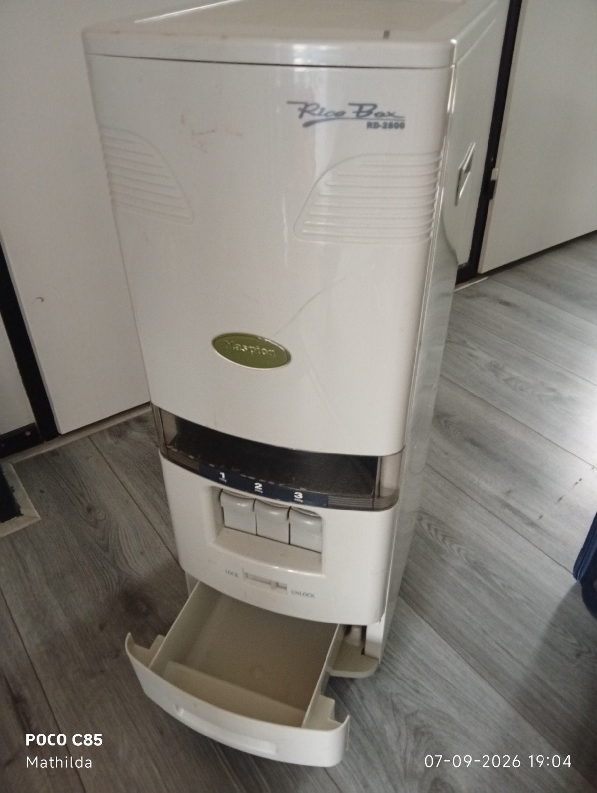 Rice Box RD-2800 Rijstdispenser - Wit, Ophalen, Gebruikt