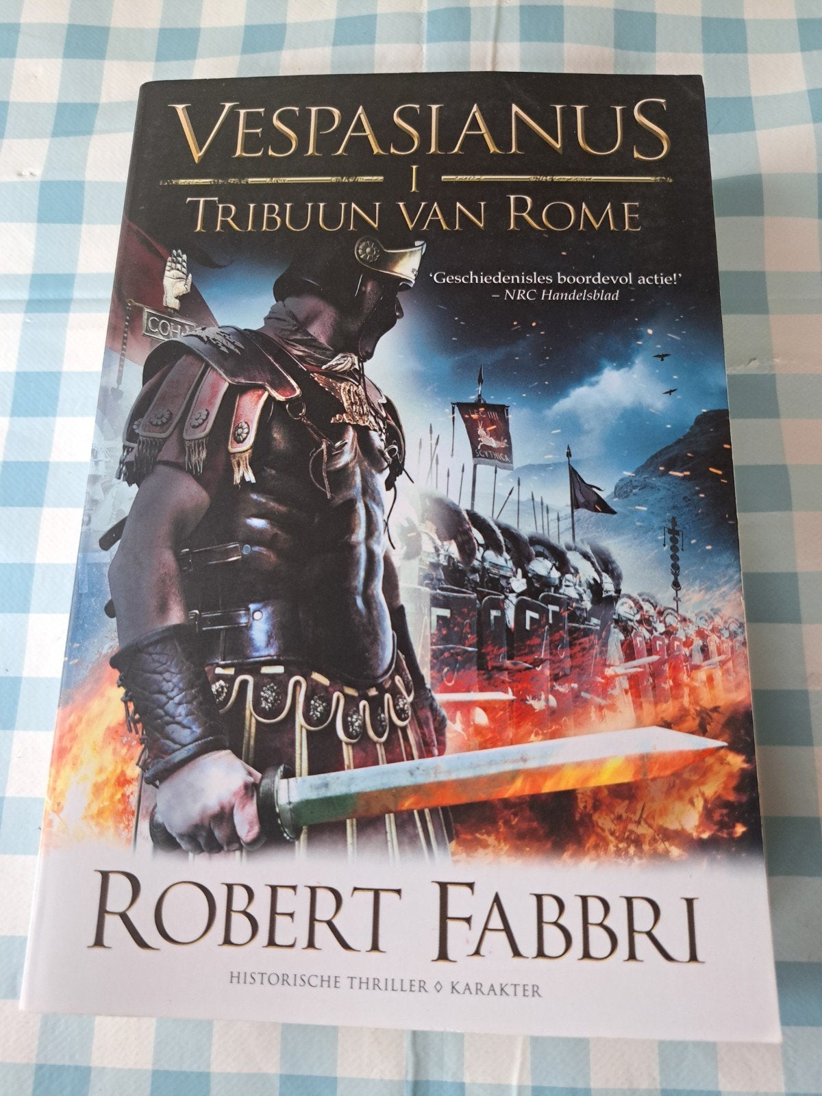 G: Vespasianus I: Tribuun van Rome, Boeken, Ophalen of Verzenden, Zo goed als nieuw, Robert Fabbri, Europa overig